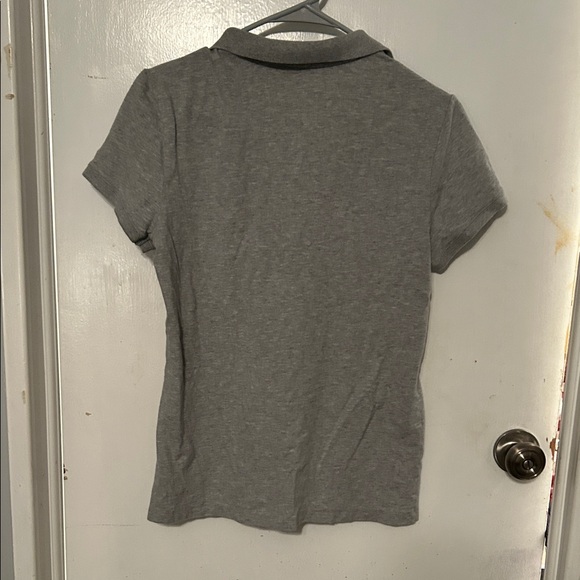 Aeropostale Heather Gray Polo Shirt - Picture 3 of 3